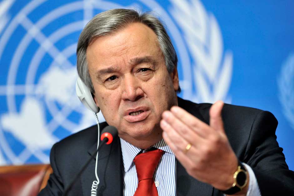 António Guterres: “A Síria deixará de existir se não houver um Acordo de Paz”