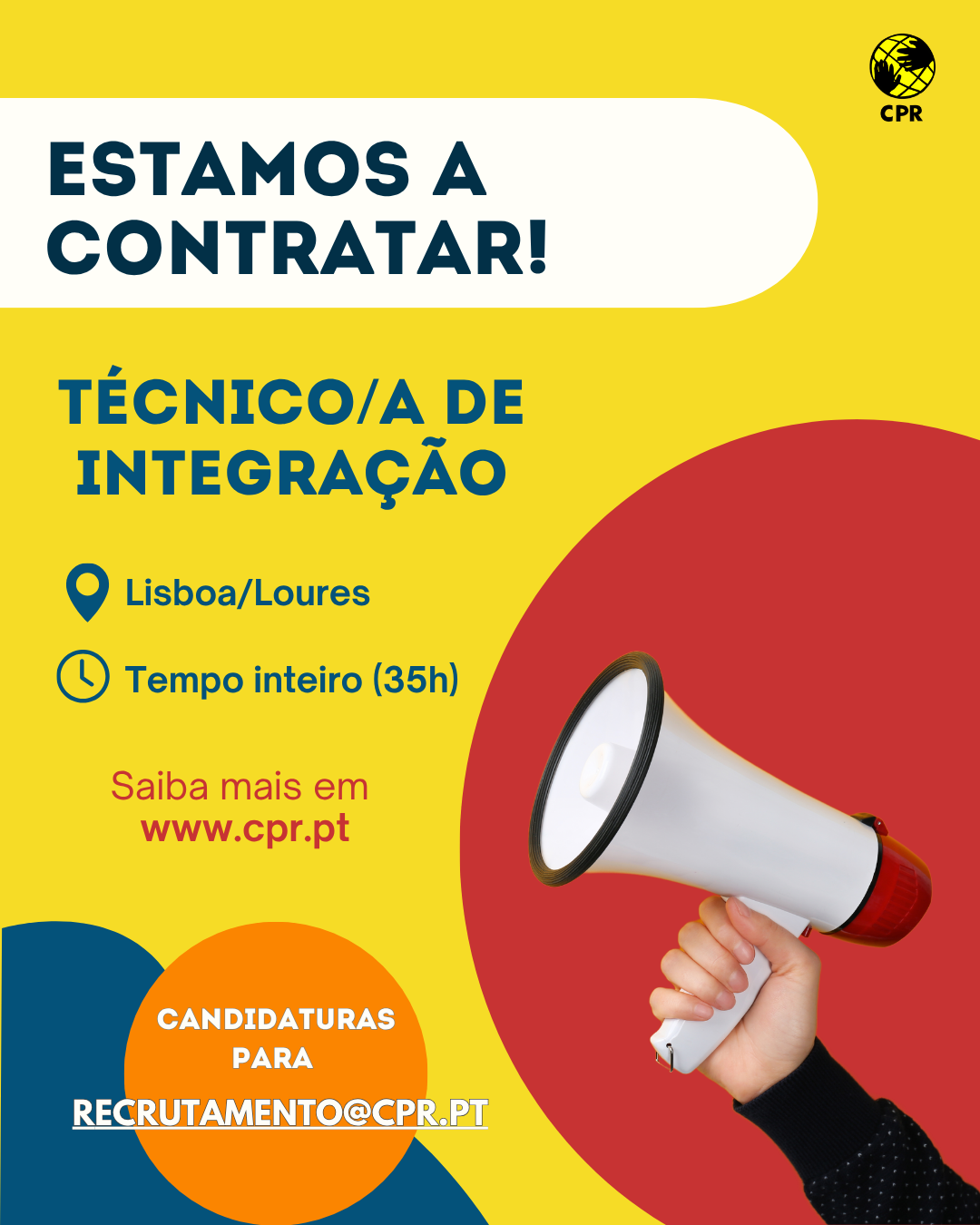 Procuramos Técnico/a de Integração para Equipa de Apoio à Integração