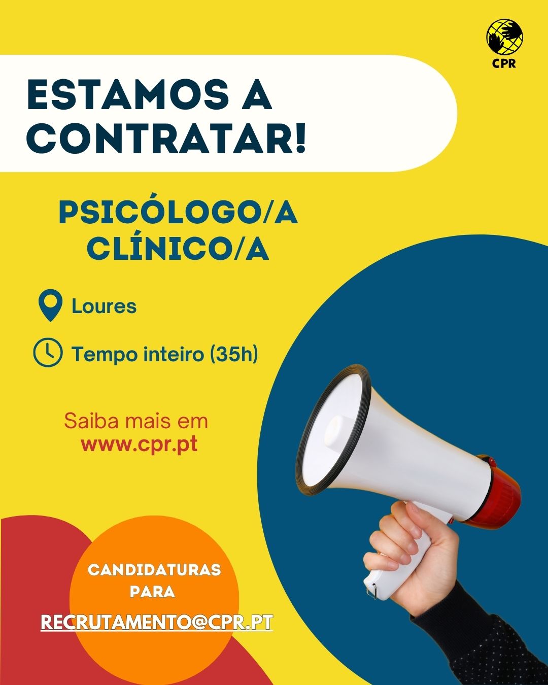 Abrimos vaga para Psicólogo/a Clínico/a