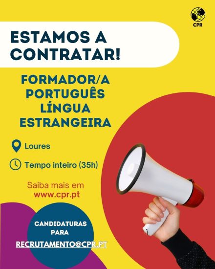 Procuramos Formador/a de Português Língua Estrangeira (PLE)