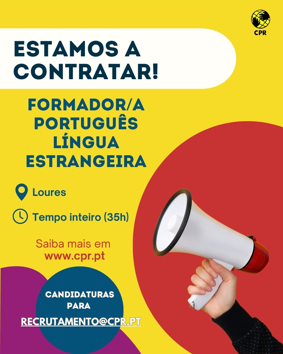 Procuramos Formador/a de Português Língua Estrangeira (PLE)