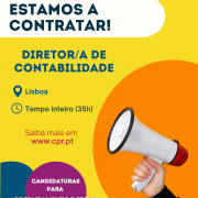 Estamos a contratar um/a Diretor/a de Contabilidade