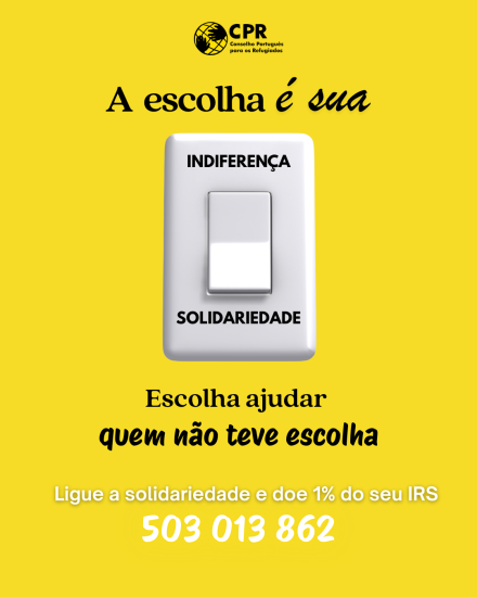 Doe 1% ao CPR sem custos para si através do IRS Solidário