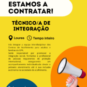Vaga para Técnico/a de Integração
